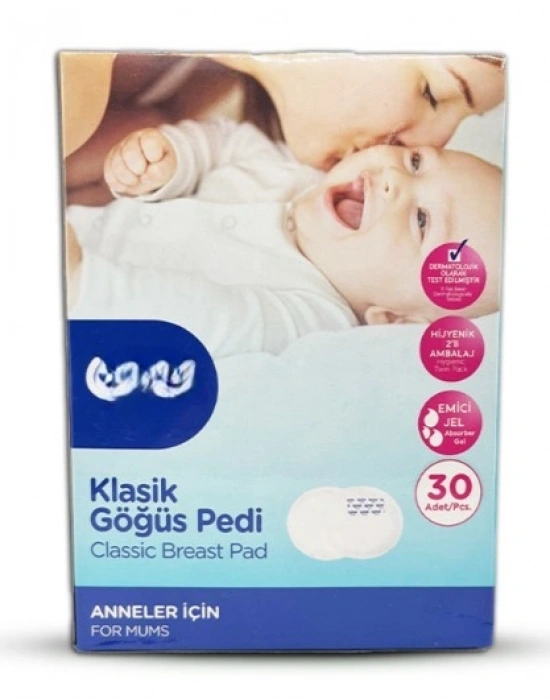 Klasik Göğüs Pedi 30 Adet 332