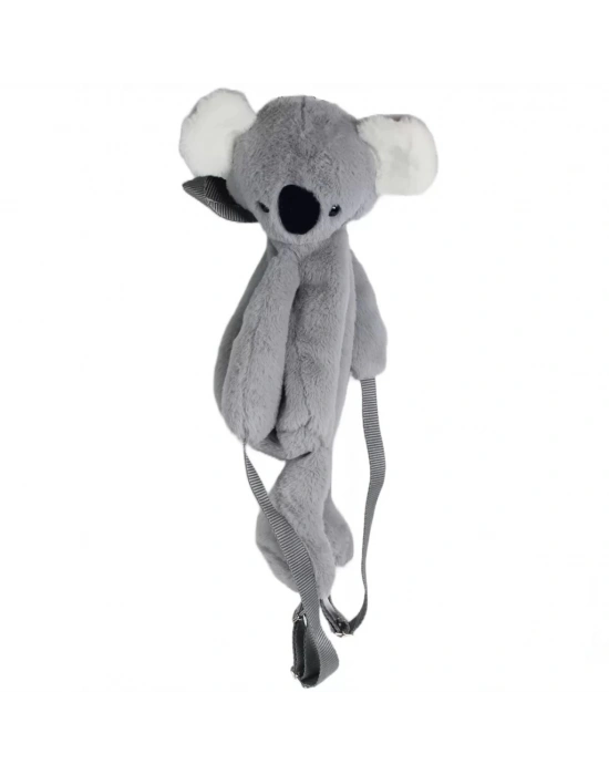 Koala Peluş Çanta Gri