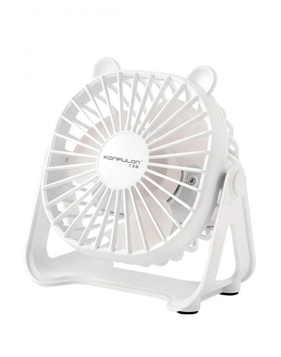 Konfulon FS23 Masaüstü Soğutma Fanı - Beyaz