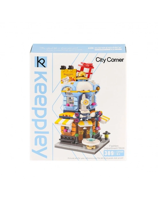 KP0105 City Corner Department Store Blok Seti 389 Parça