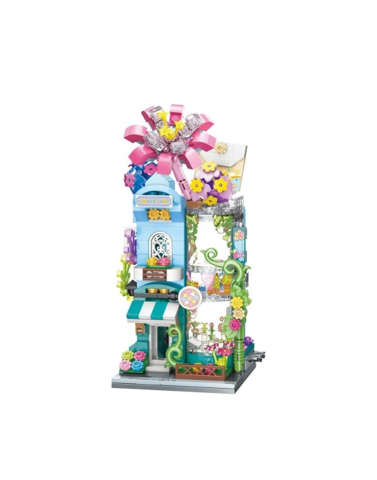KP28016 Keeppley Grenness Flower Store Blok Seti