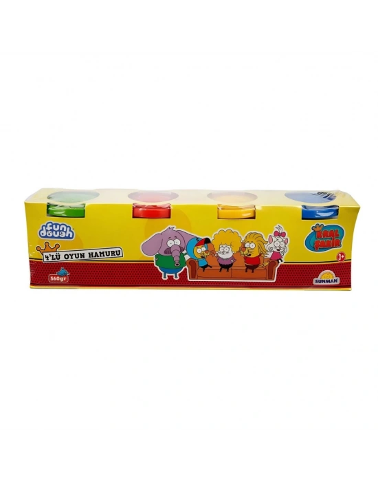 Kral Şakir 4lü Oyun Hamuru 560 gr