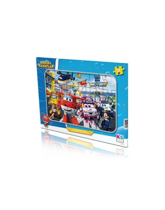 Ks Games 24 Parça Harika Kanatlar Frame  Puzzle
