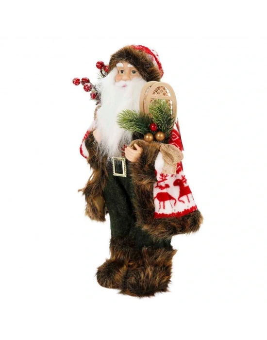 Kürklü  Dekoratif Biblo 41 cm