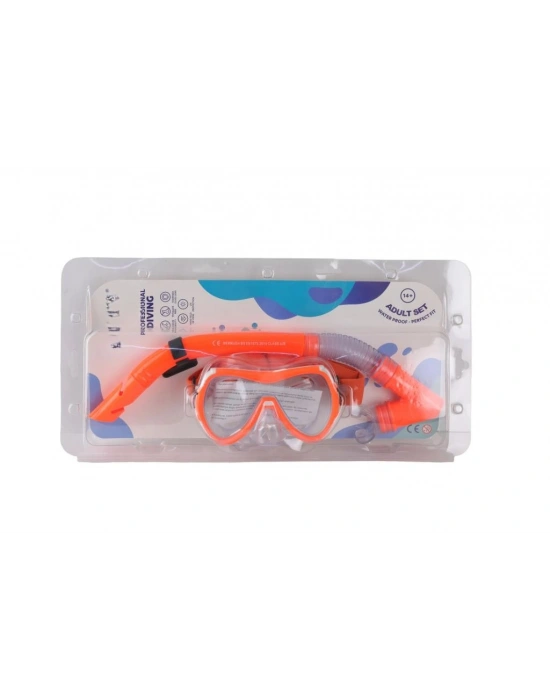 KZLD-AK301-121CS MASKE SNORKEL SET OZEL CAM 24