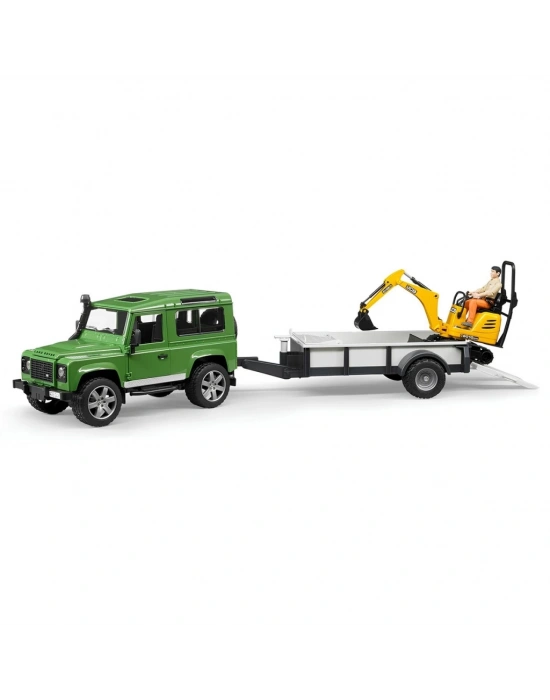 Land Rover Arazi Aracı Ve Jcb Kazıcı BR02593 NessiWorld