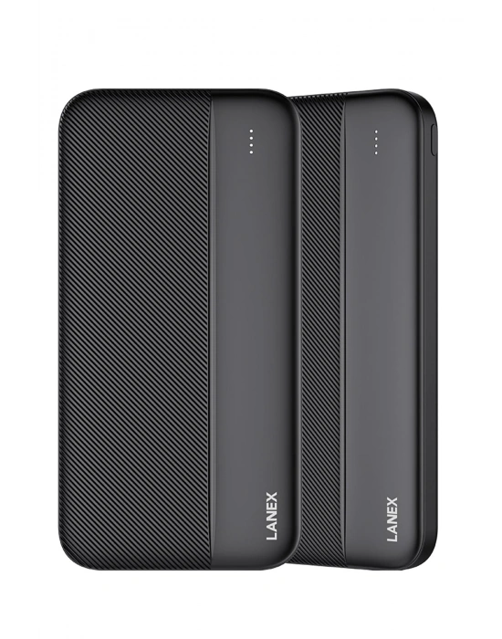 Lanex LP01 10.000 mAh 22.5W PD Hızlı Şarj Powerbank - Siyah