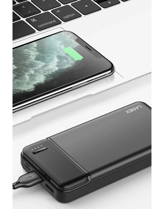 Lanex LPB-N23 20.000 mAh Powerbank - Siyah