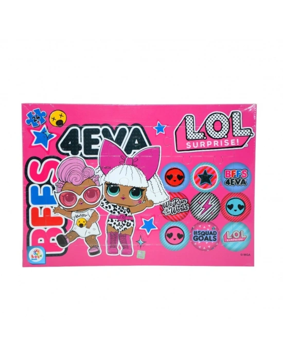 LOL7594 24 PCS FRAME PUZZLE