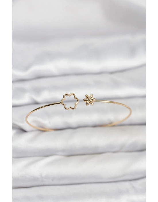 Lotus Model Gold Renk Bileklik