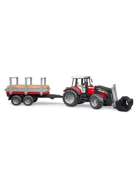 M. Ferguson 7480 ve Kütük Taş. Römork