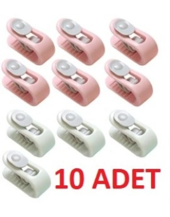 Mandallı Yorgan Sabitleme Klipsi 10 Adet