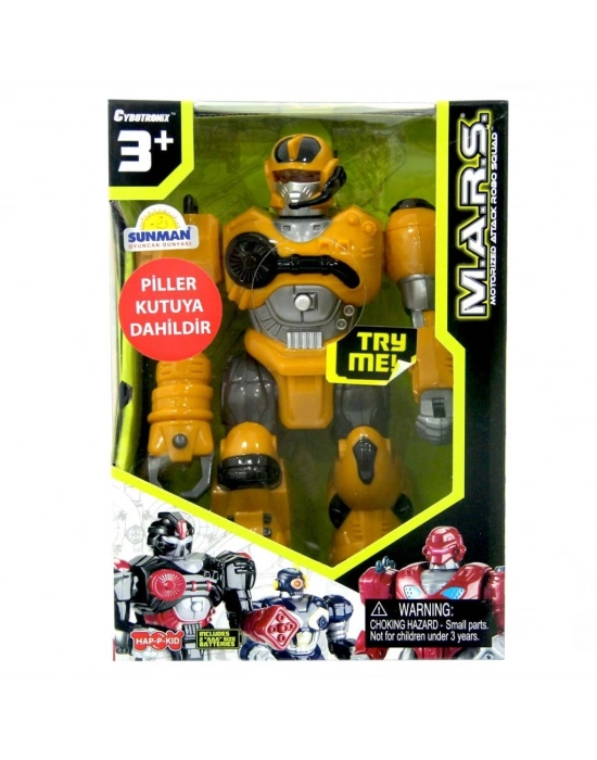 M.A.R.S. Işıklı Yürüyen Robot