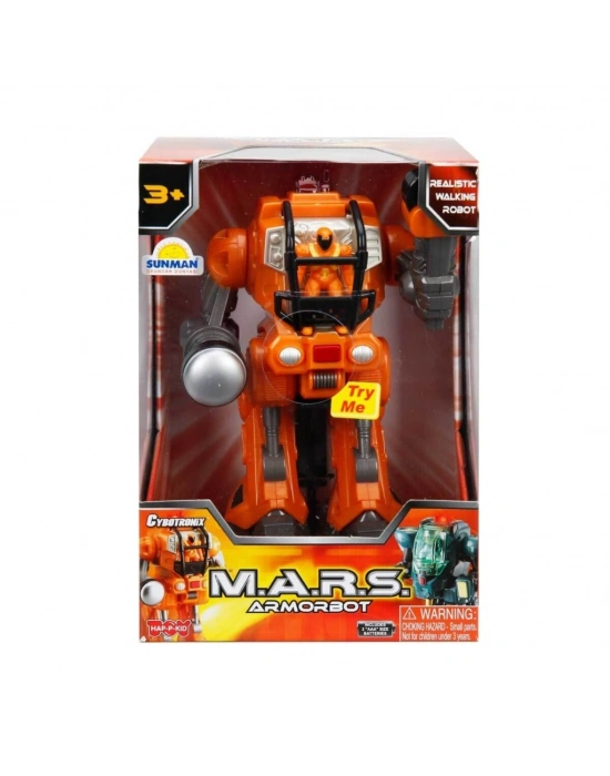 M.A.R.S Sesli ve Işıklı Zırhlı Robot
