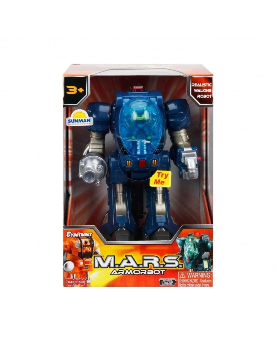 M.A.R.S Sesli ve Işıklı Zırhlı Robot