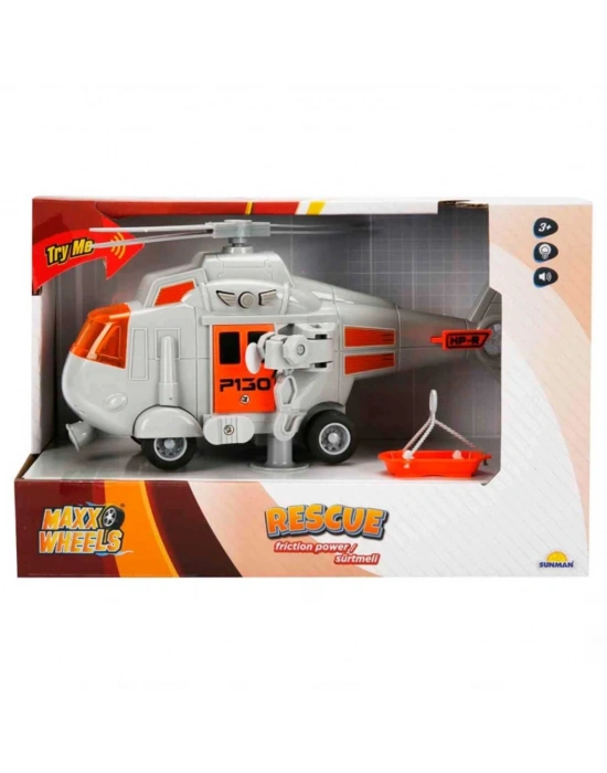 Maxx Wheels 1:20 Sesli ve Işıklı Helikopter