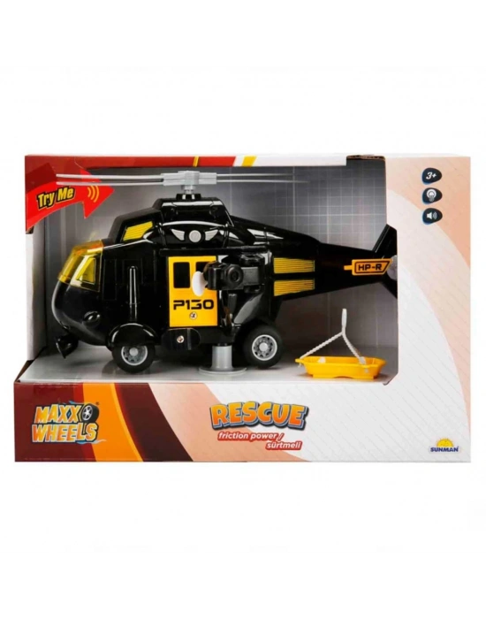 Maxx Wheels 1:20 Sesli ve Işıklı Helikopter