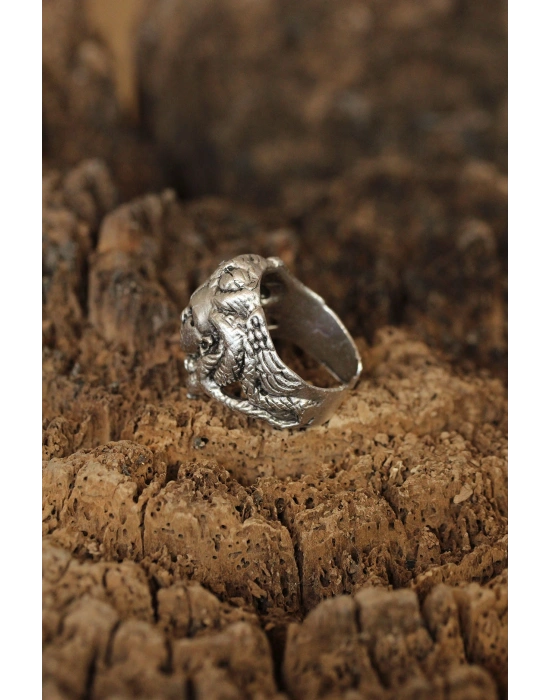 Medusa Model Ayarlanabilir Erkek Yüzük