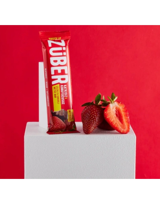 Meyve Barı 40 Gr Çilekli Kakaolu
