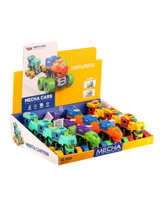 MG-D500-21 Işıklı Müzikli Gergedan / Su Aygırı -Vardem Oyuncak