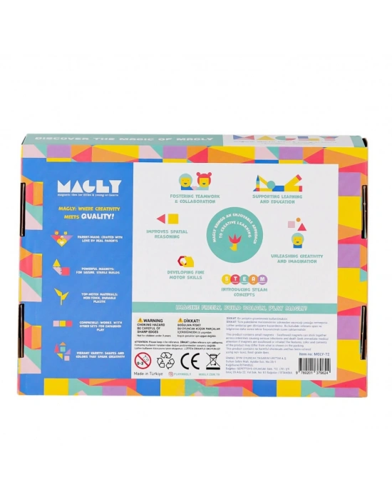 MGL-72 72 PCS MANYETİK BLOK