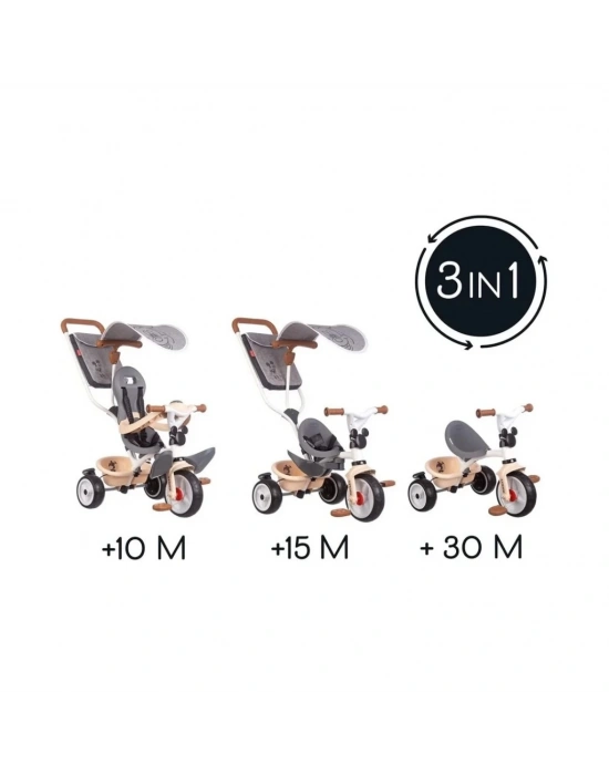Mickey Baby Üç Tekerlekli Bebek Arabası 3in1