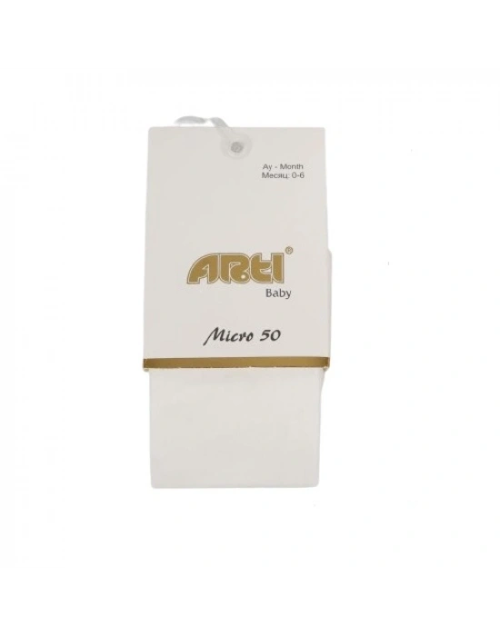 Micro Külotlu Muz Çorap 300178 Beyaz