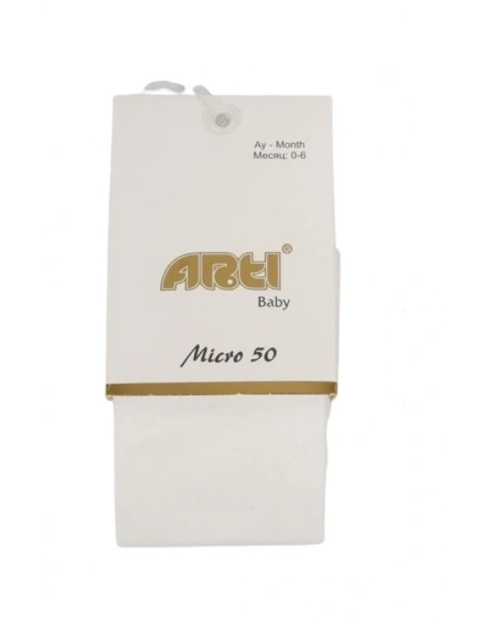 Micro Külotlu Muz Çorap 300178 Krem