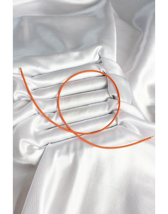 Mıknatıslı Turuncu Renk Sarmal Kadın Bileklik