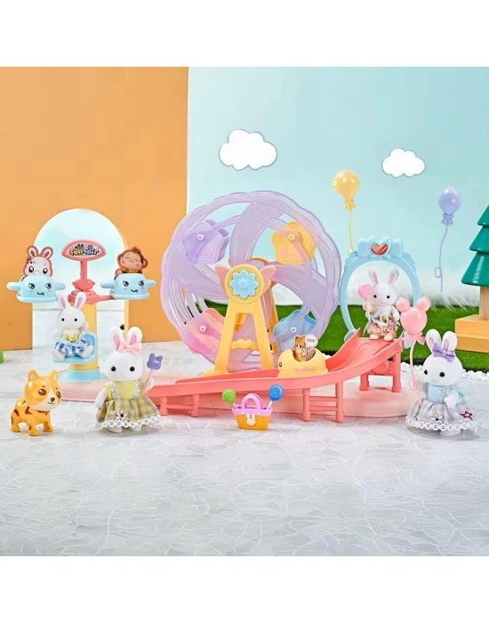 MİNİ TAVŞAN EĞLEN. DÖNME TEKERLEK