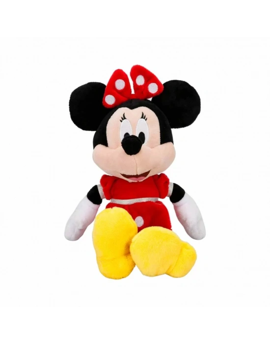 Minnie Kırmızı Elbiseli Peluş 30 cm