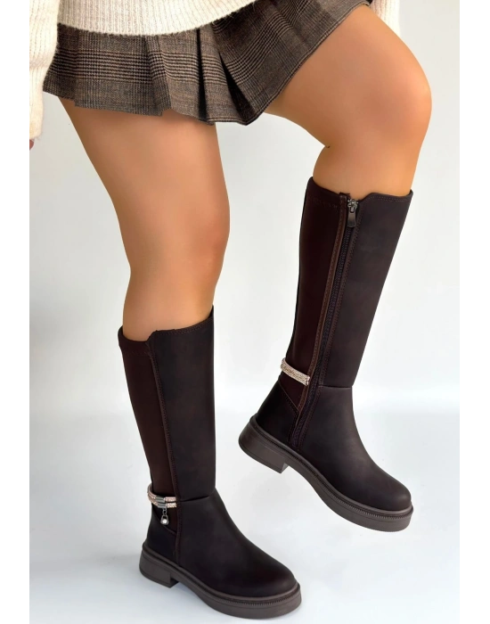 Mojja Kahverengi Nubu Çizme