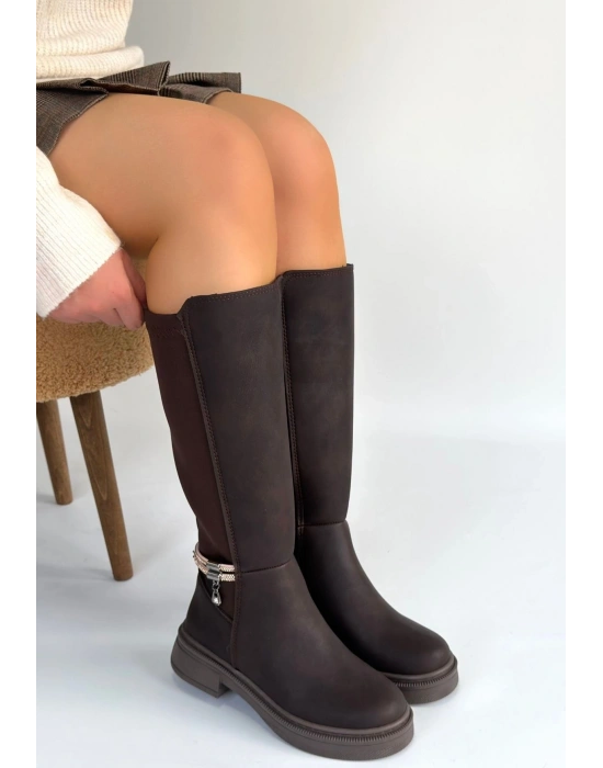 Mojja Kahverengi Nubu Çizme