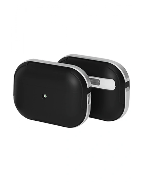 Movenchy Airpods 3 (3.nesil) MO-A8 Armor Kılıf - Gümüş