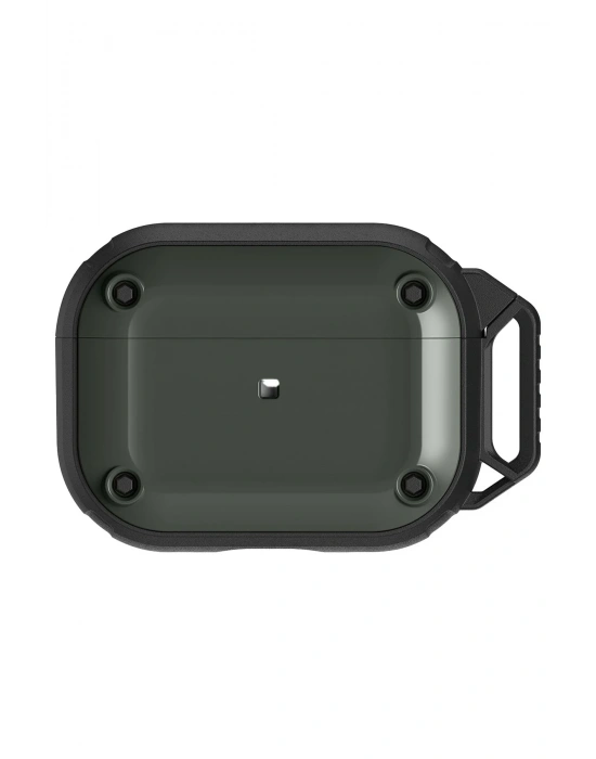 Movenchy Airpods Pro 2 (2.nesil) Asgard Kılıf - Koyu Yeşil