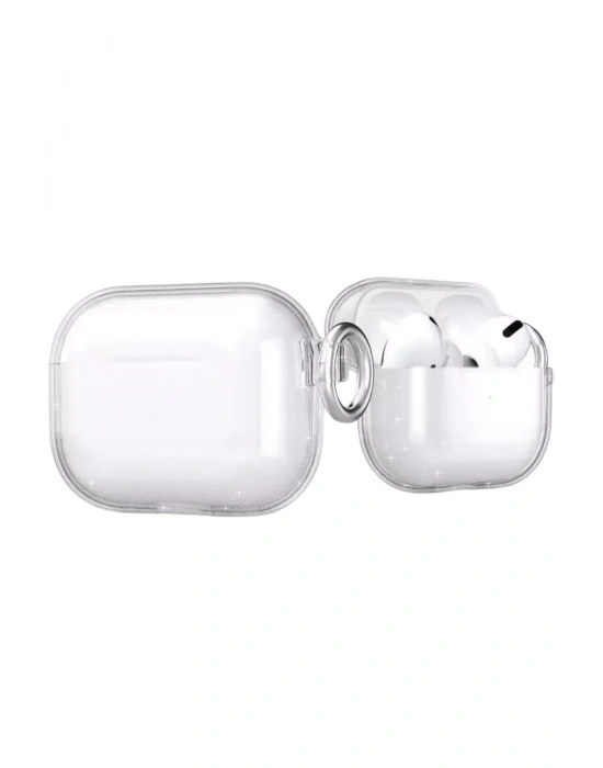Movenchy Airpods Pro 2 (2.nesil) Shell Kılıf - Şeffaf