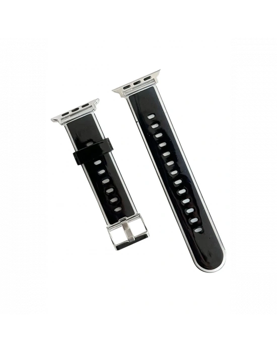 Movenchy Watch 38mm Jelly Silikon Kordon - Siyah