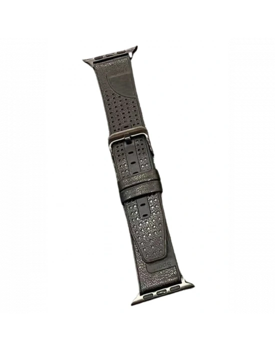 Movenchy Watch 45mm Buff Deri Kordon - Siyah