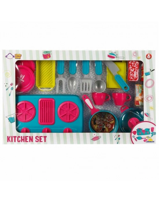 MUTFAK SET OCAK/TENCERE/TAVA AKS.BYK.KUTU 2A