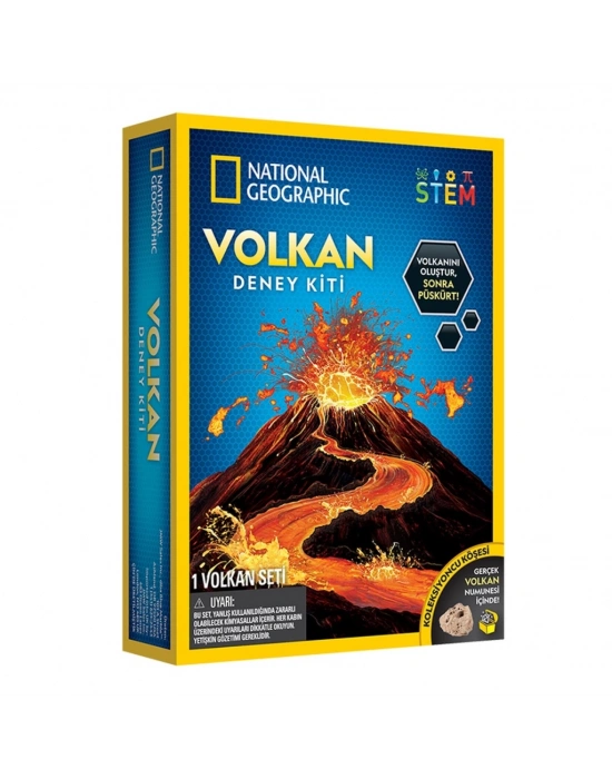 Natgeo Volkan Deney Kiti