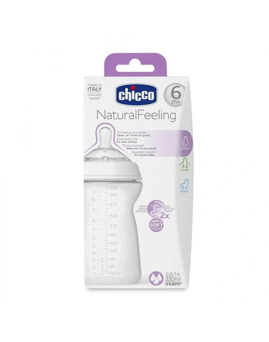 NaturalFeeling PP Biberon 6 Ay+ 330 ml