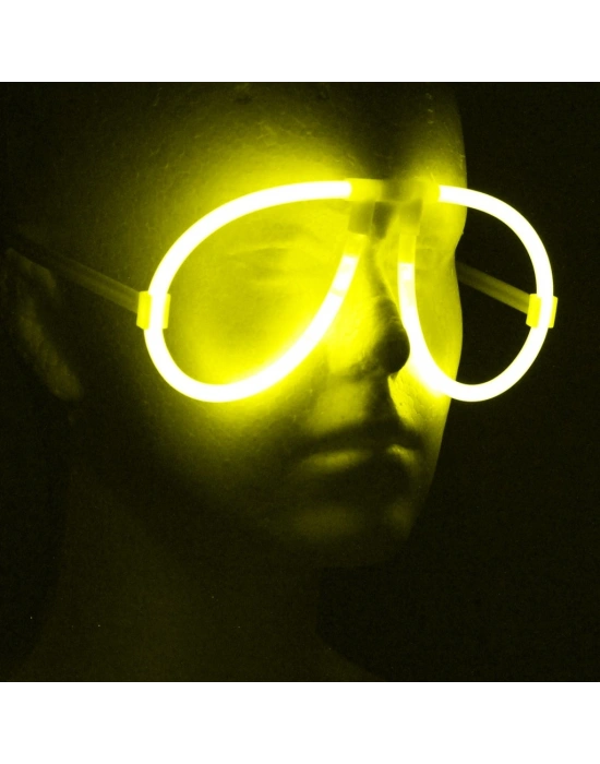 Neon Glow Fosfor Gözlük – Festival & Parti (12'li Set)