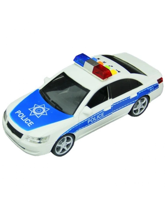NessiWorld 1:16 Sesli Işıklı Polis ve Taksi