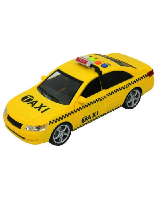 NessiWorld 1:16 Sesli Işıklı Polis ve Taksi