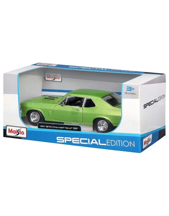 NessiWorld 1:24 1970 Model Chevrolet Nova SS