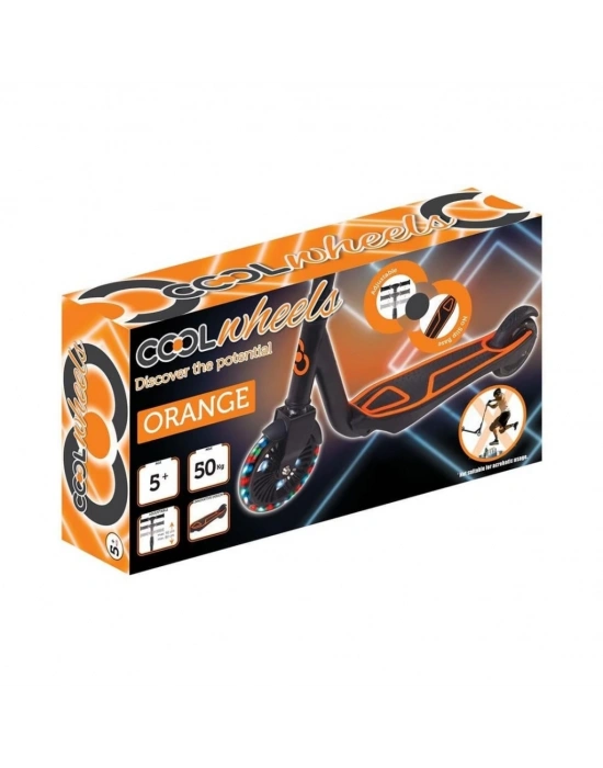 NessiWorld 2 Tekerlekli Işıklı Scooter Turuncu