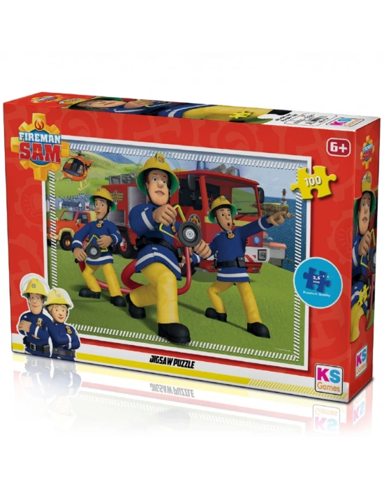 NessiWorld Fireman Sam 100 Parça Puzzle