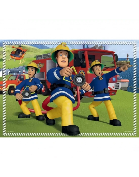 NessiWorld Fireman Sam 100 Parça Puzzle