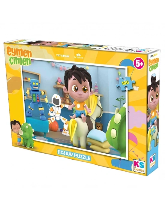 NessiWorld Games Eymen ile Çimen 100 Parça Puzzle