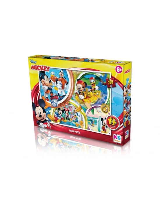 NessiWorld Mickey Mouse Puzzle 200 Parça